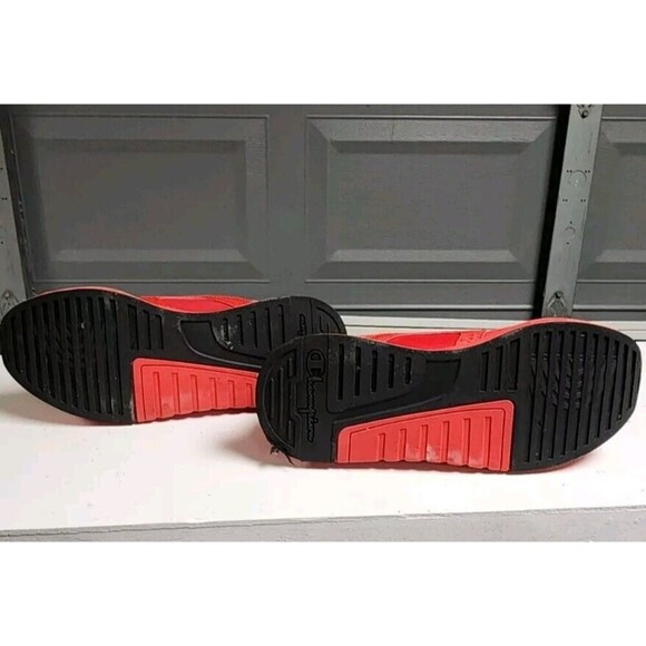 Champion‎ D1 Lite Men's Red Scarlet Mesh Slip On Sneakers Shoes 9 Nwt - Picture 6 of 6